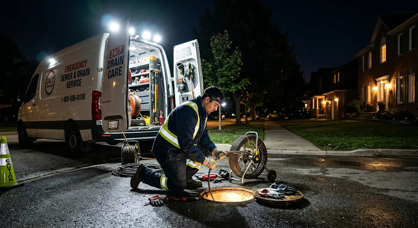 Commercial Drain Cleaning in Byron, MI